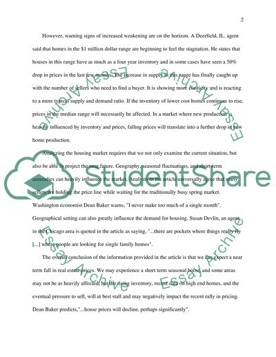 Real Estate: Sales Down and Prices Up