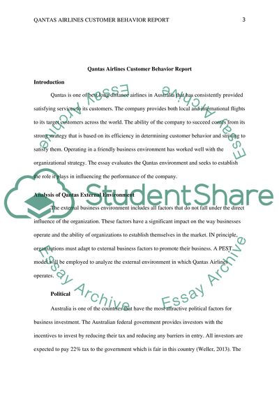 Qantas Airlines Customer Behavior