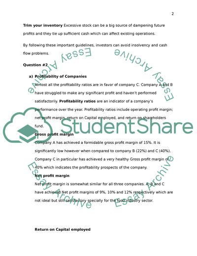 Importance of Strong Cash Flow