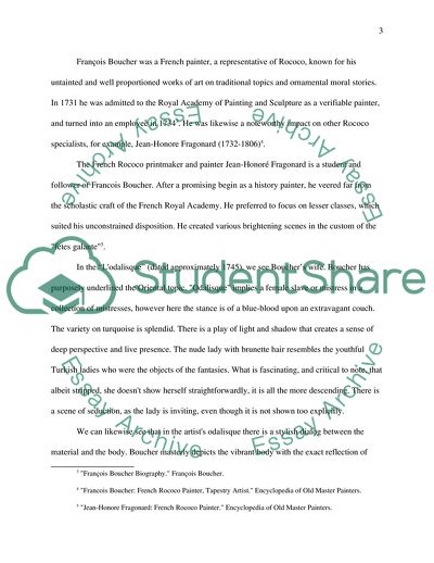 Sensualism and Seduction in 18th Century Rococo Art