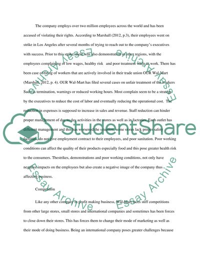 Wal-Marts sustainability strategy