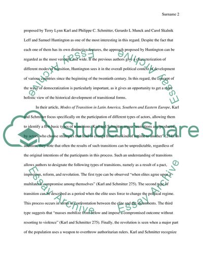 Political Transitions in East and South-East Asia