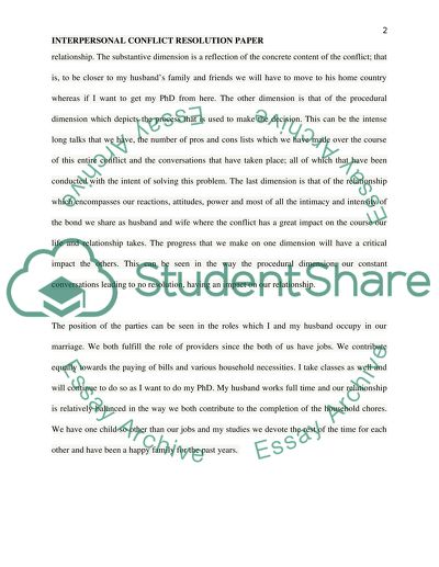 Resolving personal and organizational conflict