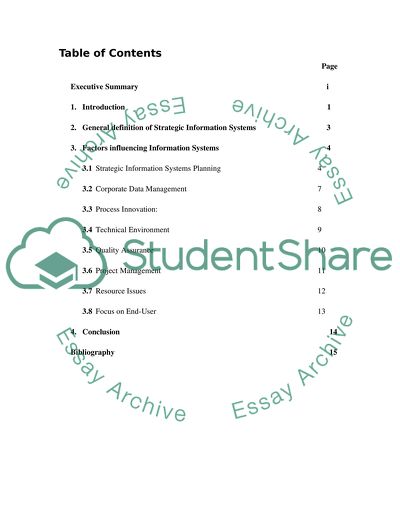 Role of Strategic Information Systems in Airline Industry
