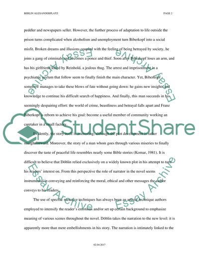 Berlin Alexanderplatz by Alfred Döblin