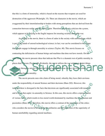 Dr. Strangelove or: How I Learned to Stop Worrying and Love the Bomb