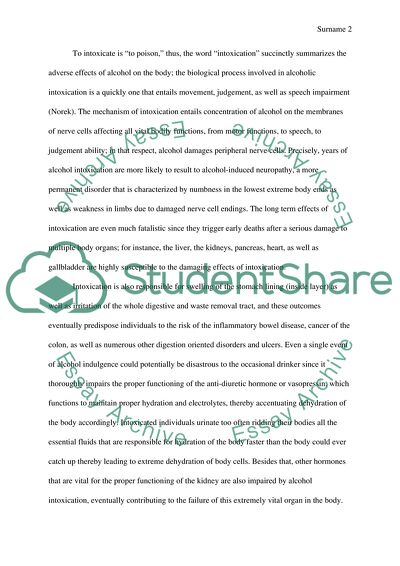 The Toxic Effects of Alcohol on the Body