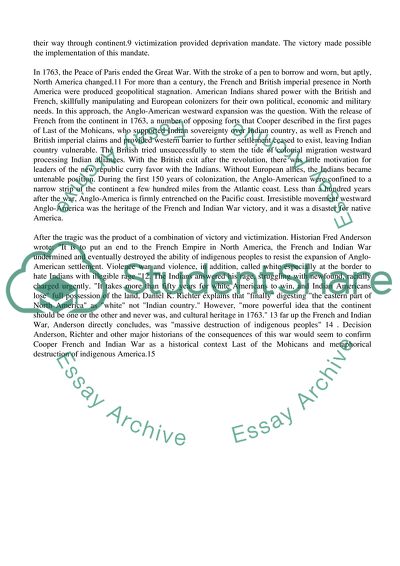 Last of the mohicans ending explained image