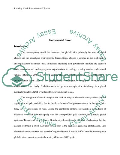 Population Segment & Social Issues