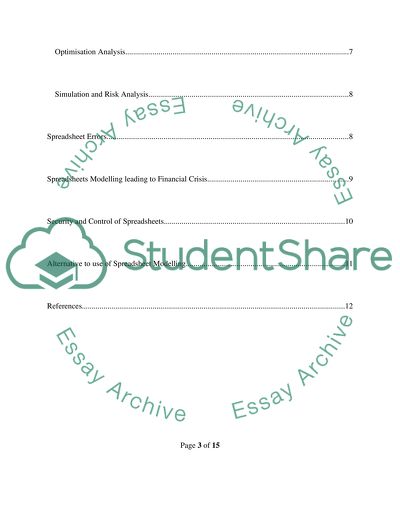 Spreadsheet Modelling in Financial Accounting and Reporting