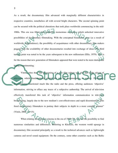 History and Theory of the Documentary and Nonfiction Film Form