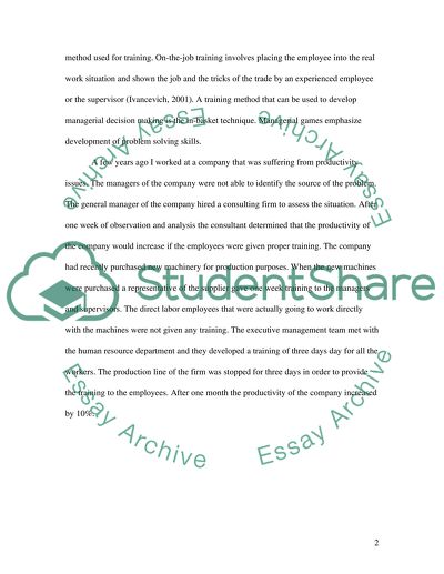 Training Public Servants in the Public Sector