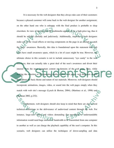 Development of a Multimedia Application