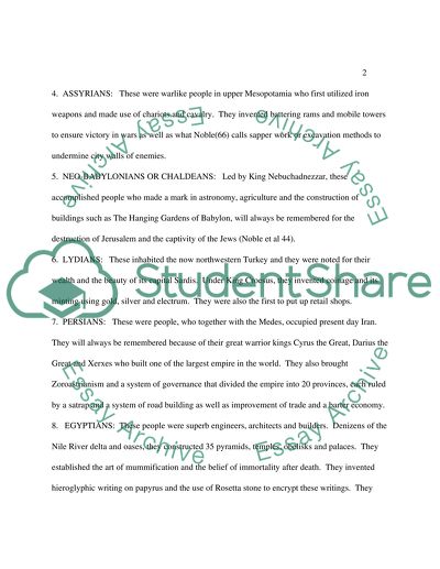 Contribution of Western Civilization