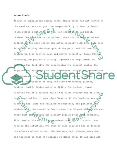 Ethical Decision Making Exercise