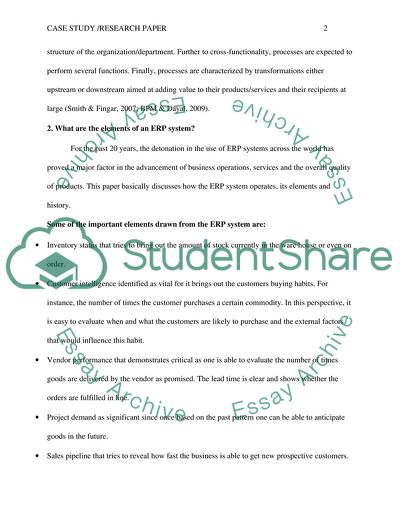 What Do ERP Systems mean