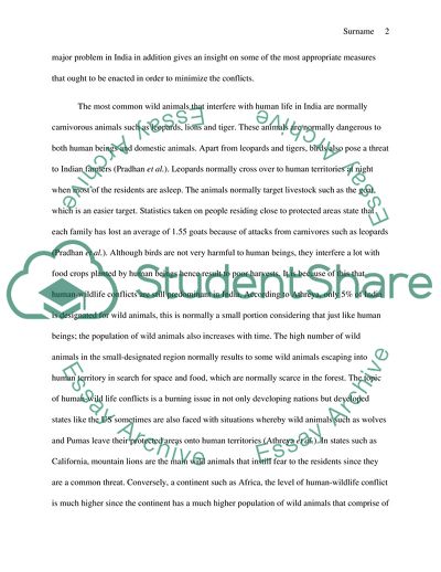 Leopards and Humans Conflict in India