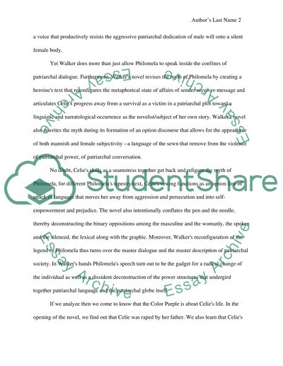 The Color Purple by Alice Walker