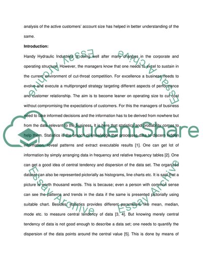 Statistics and Probability in Business