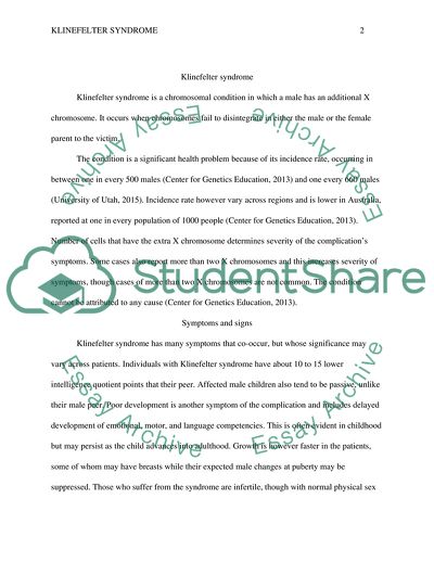 Klinefelter Syndrome