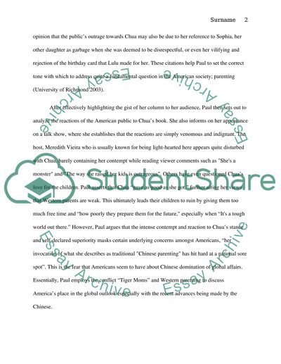 Parenting and Student Success