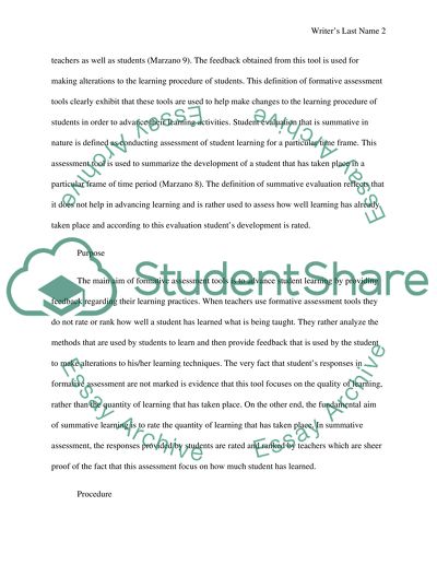 Evaluation of learning as well as teaching