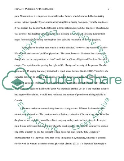 Health Science and Medicine