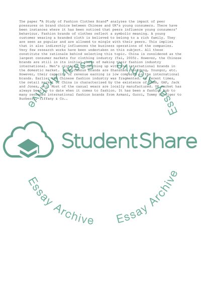 Branding essay examples picture