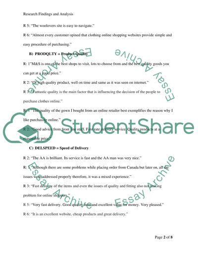 Factors Influencing Consumers Intention to Purchase Online