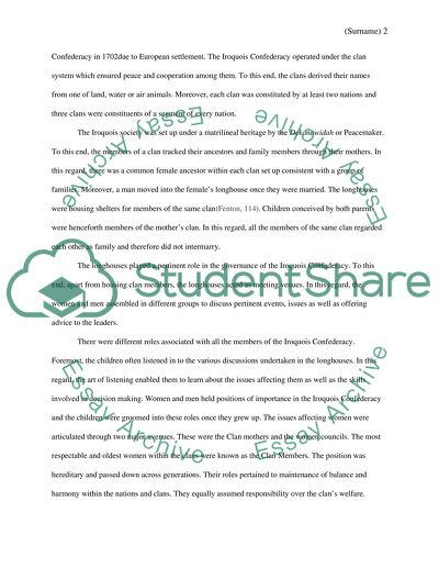 Confederation Iroquois