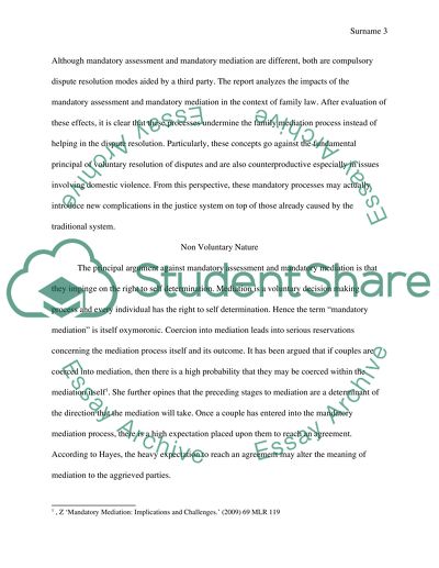 The Advent of the Alternative Dispute Resolution