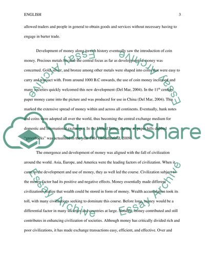 The History of Money