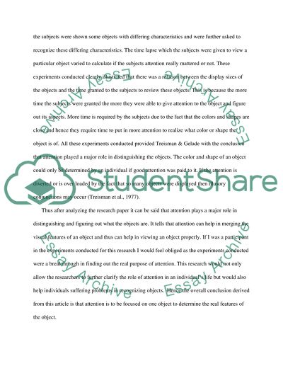 A Feature Integration Theory of Attention