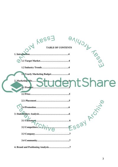 Target Market and Industry Trends of Coca Cola