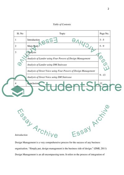 The Evaluation Report