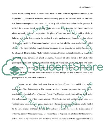 Marinettis Cultural Revolution