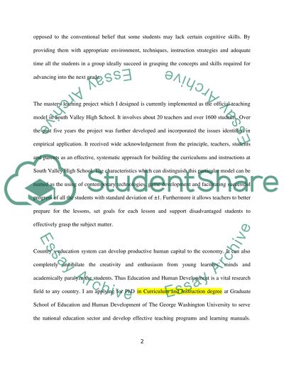 Statement of Purpose