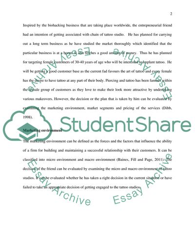 Business Plan, Which Is Bringing Body Implants To the Mass Market