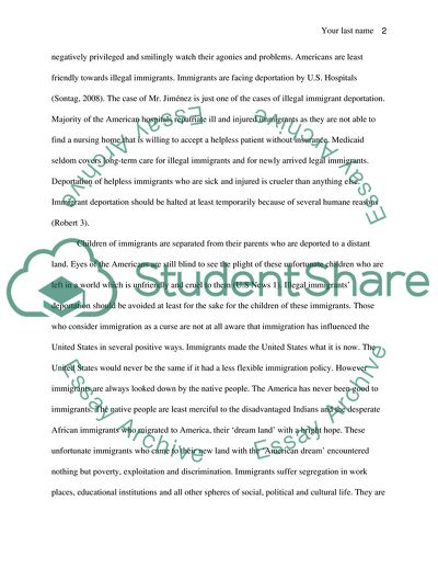 Illegal Immigrant Deportation