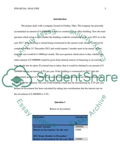 The Construction of Building