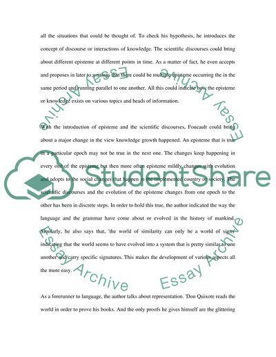 The Order of Things by Michel Foucault