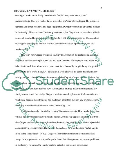 Metamorphosis by Kafka