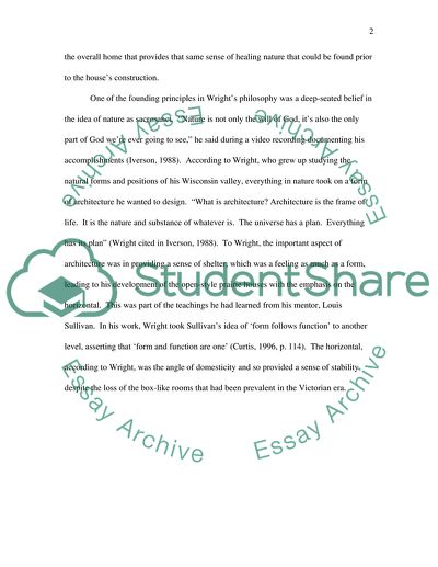 Fallingwater: Franklin Lloyd Wright