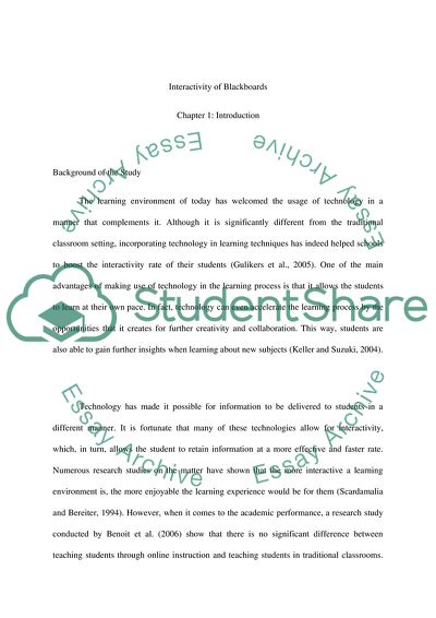 Interactivity and its Importance in Learning