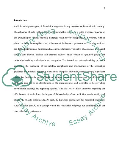 Pros and Cons of Mandatory Audit Firm Rotation