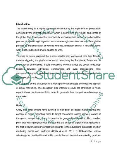 Digital Marketing Presents Opportunities and Challenges to Organizations