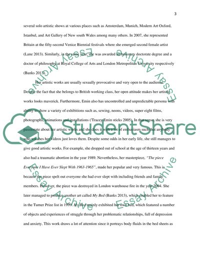 Art History - Tracey Emin