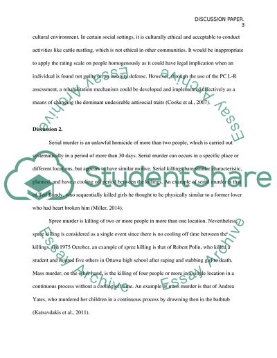 Understanding the Structure of the Psychopathy Checklist