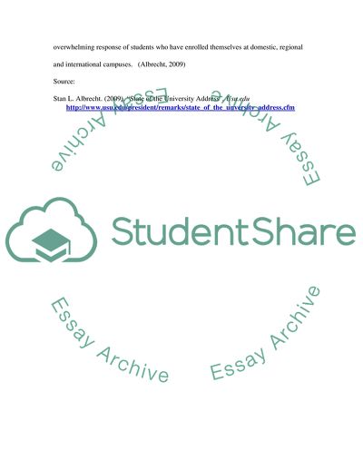 Challenges Faced by Utah State University