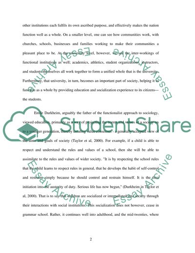 The Impact of Student Fees upon Society